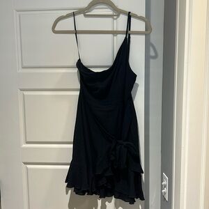 Black cocktail dress